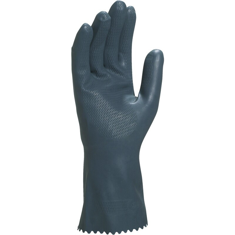 Gant néoprène noir latex 30 cm Neocolor 530