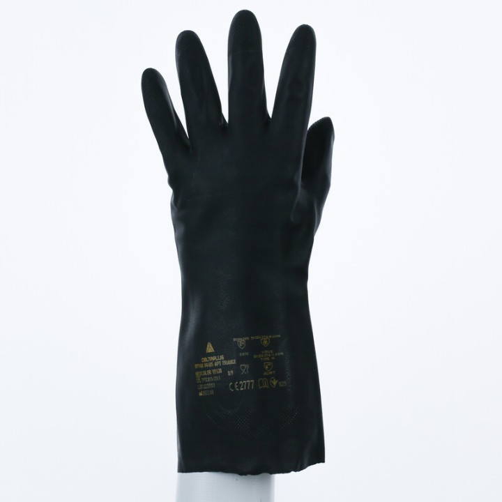 Gant néoprène noir latex 30 cm Neocolor 530