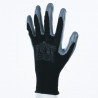 Gant tricot polyester paume nitrile