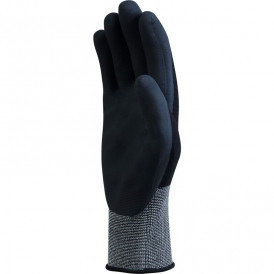 Gant tricot polyester/spandex paume mousse nitrile (2)