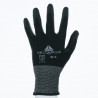 Gant tricot polyester/spandex paume mousse nitrile