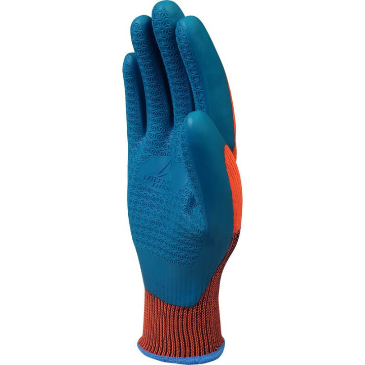 Gant tricot polyester paume enduite latex