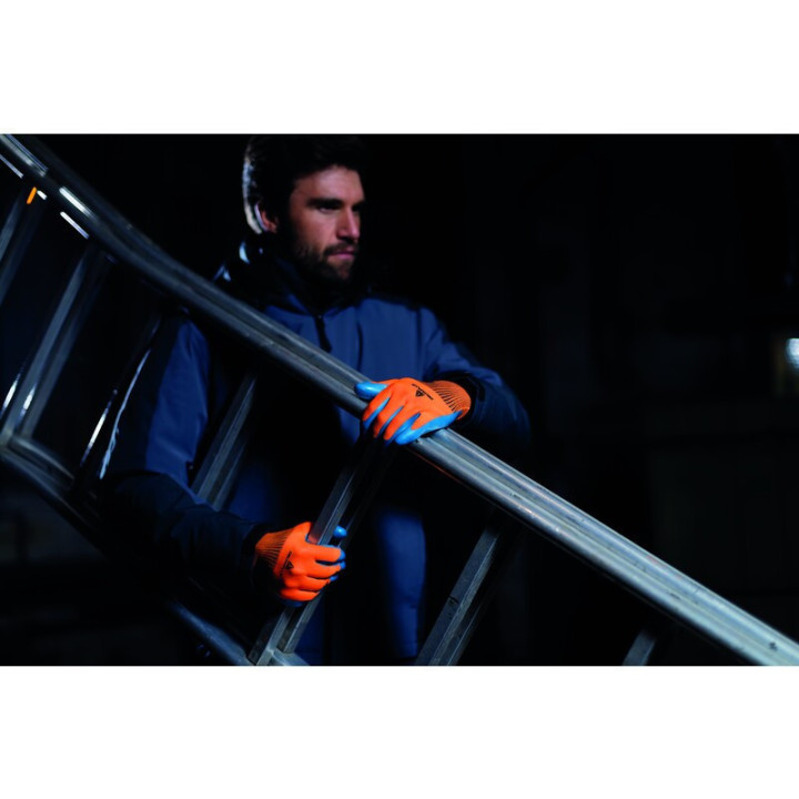 Gant tricot polyester paume enduite latex