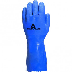 Gant pétrolier PVC résistant aux hydrocarbures longueur 30cm