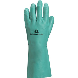 Gant de ménage nitrile vert