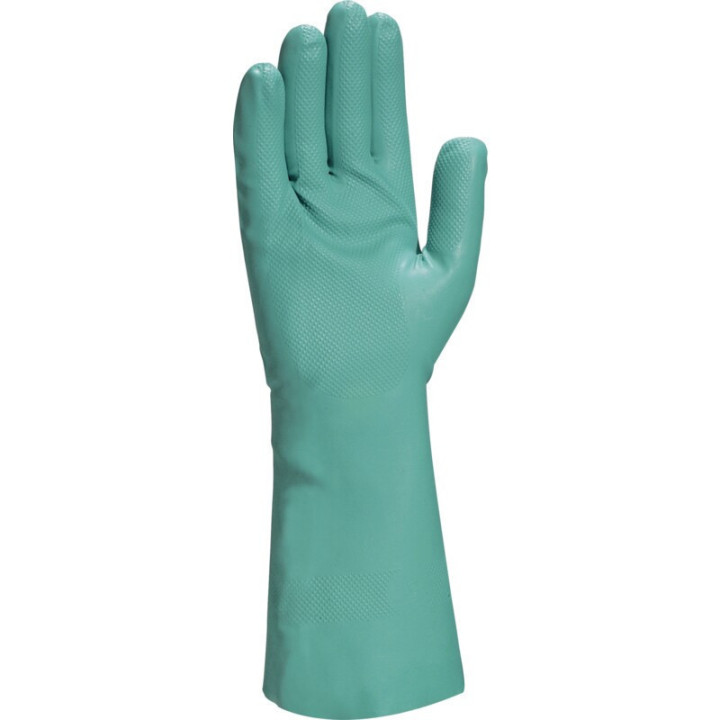Gant de ménage nitrile vert