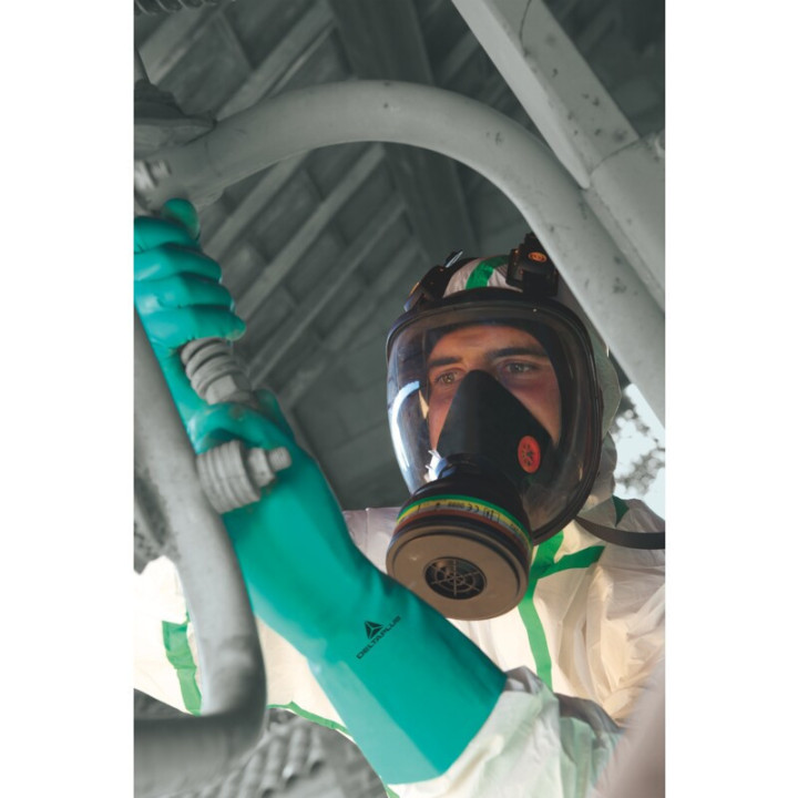 Gant de ménage nitrile vert