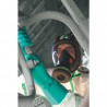 Gant de ménage nitrile vert