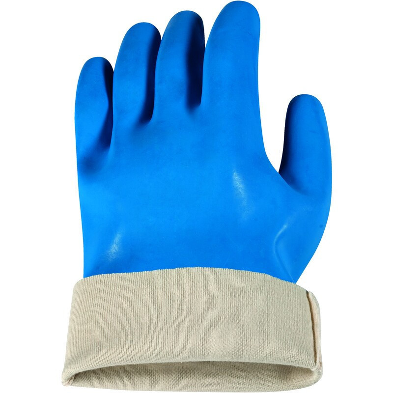 Gant latex sur support coton jersey longueur 30cm