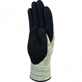 Gant tricot heatnocut® - paume enduite mousse de nitrile - jauge 13 (2)