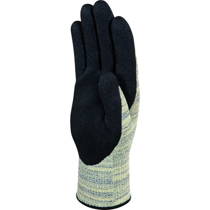 Gant tricot heatnocut® - paume enduite mousse de nitrile - jauge 13