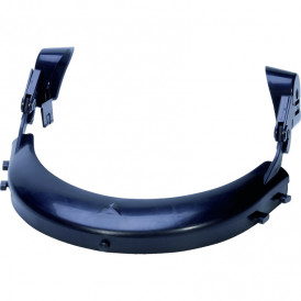 Porte-visière pour casque de chantier quartz et zircon