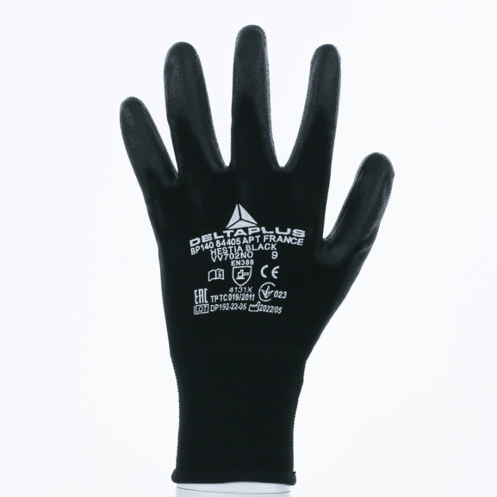 Gant tricot polyamide paume enduite pu