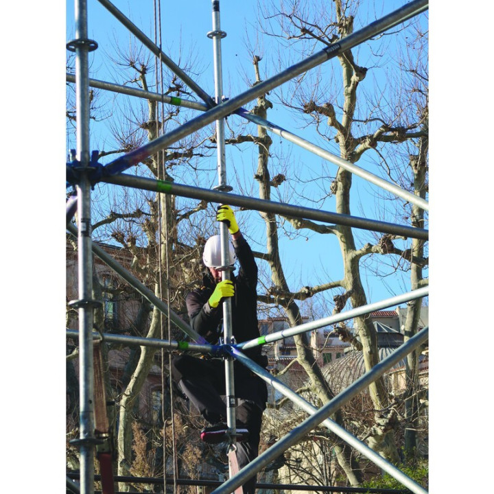 Gant tricot paume enduite de mousse