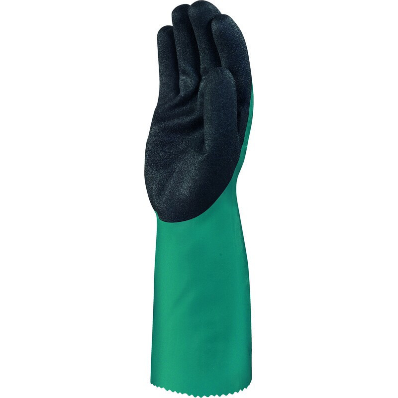 Gant nitrile sur support polyamide 35 cm