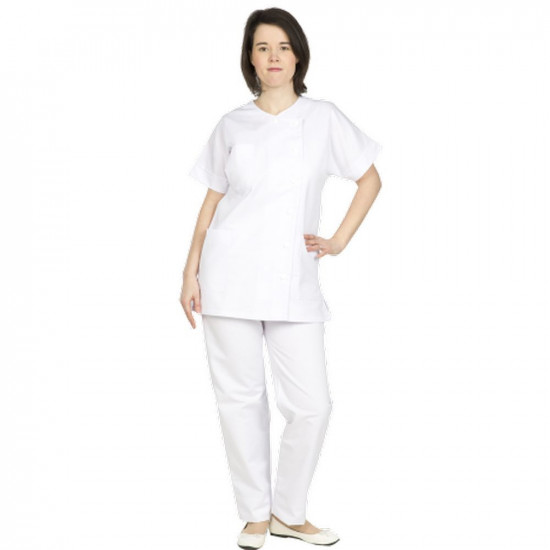 Tunique professionnelle femme DAFNI – Élégance, Confort et Praticité
