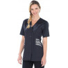 Tunique femme manches courtes en Tencel® – Confort et élégance professionnelle