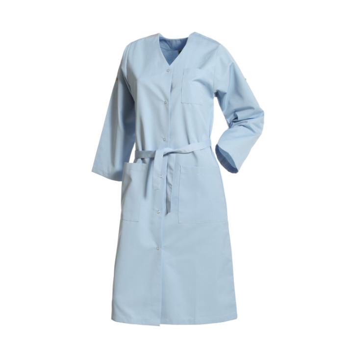 Blouse professionnelle femme manches transformables coton JOSY