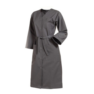 Blouse professionnelle femme manches transformables coton JOSY