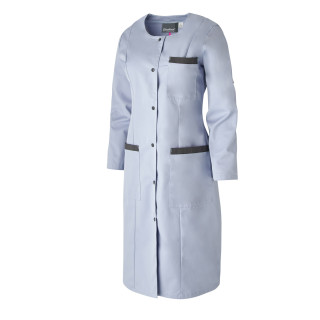 Blouse professionnelle femme manches transformables Caroline Molinel