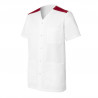 Tunique homme MOLINEL VALENTIN manches courtes col V bicolore