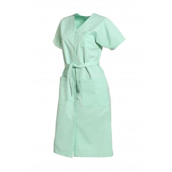 Blouse femme JOSY MOLINEL manches courtes col V ceinturée