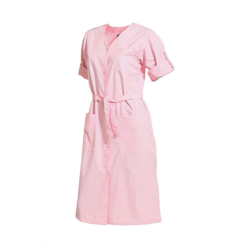 Blouse femme MOLINEL JOSY rayée manches courtes ceinture amovible