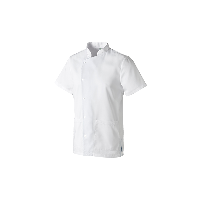 Tunique homme MOLINEL JULES col officier manches courtes tissu Tencel