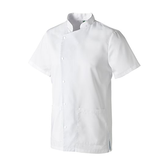 Tunique homme MOLINEL JULES col officier manches courtes tissu Tencel