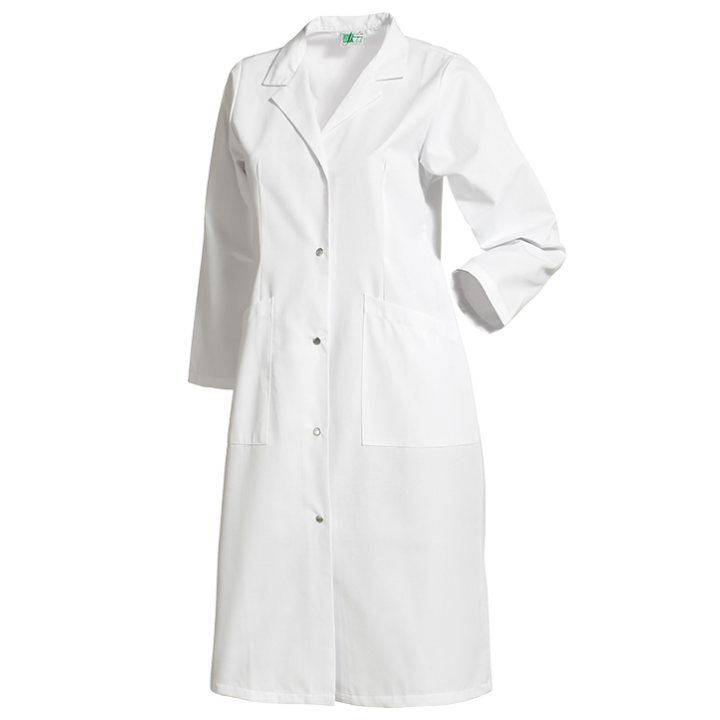 Blouse médicale femme SANDRA manches longues col tailleur