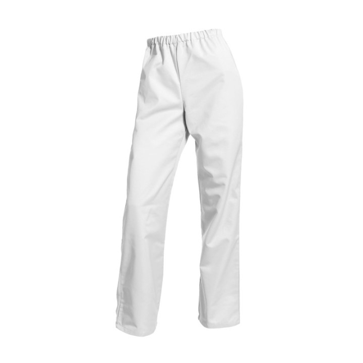 Pantalon professionnel mixte coton blanc médical JALS HASSON