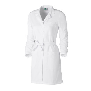 Tunique médicale femme blanche manches longues AMANDINE