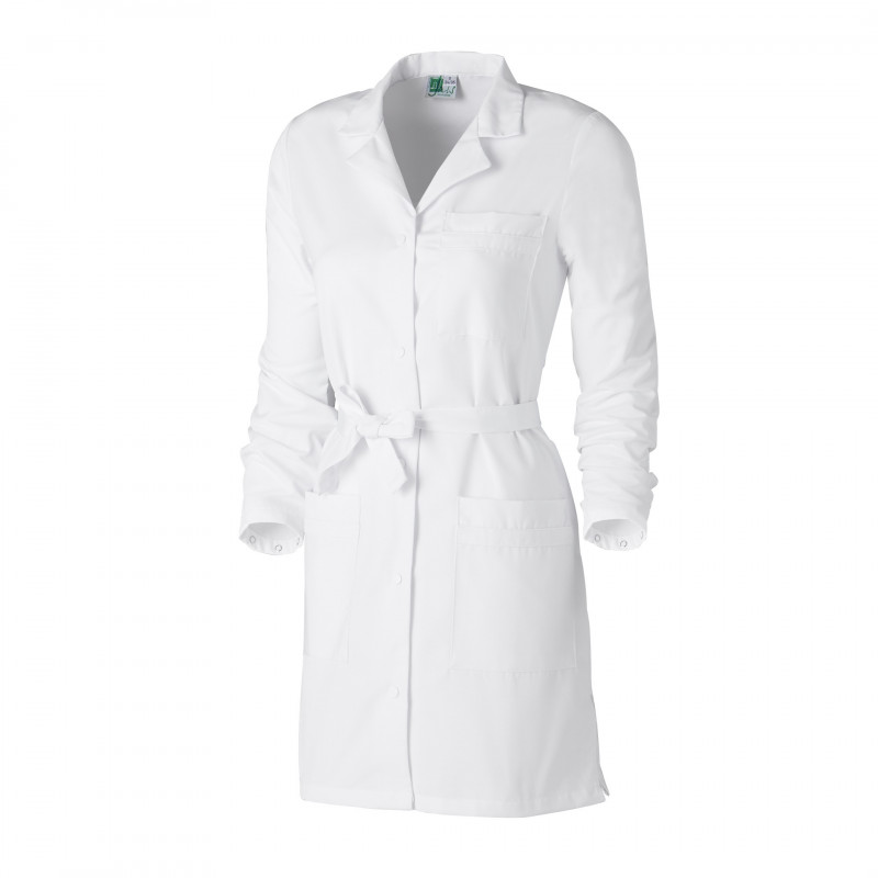 Tunique femme blanche AMANDINE MOLINEL manches transformables col tailleur