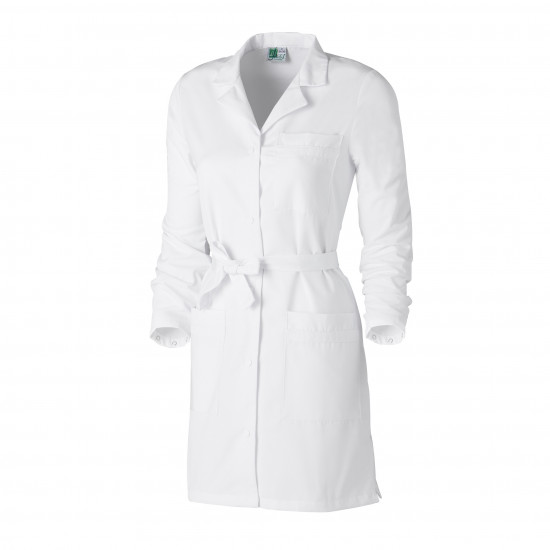 Tunique femme blanche AMANDINE MOLINEL manches transformables col tailleur