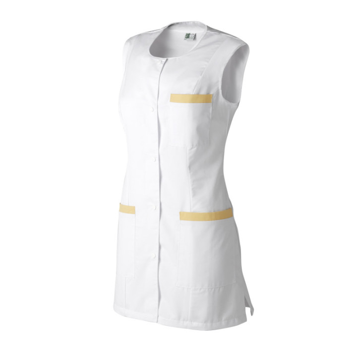 Blouse médicale femme sans manches CAROLINE MOLINEL