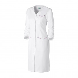 Blouse femme LAURENE MOLINEL manches longues transformables avec poches contrastées