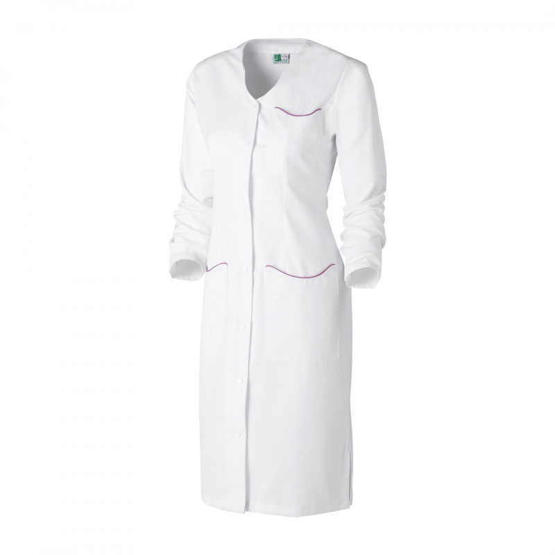 Blouse femme LAURENE MOLINEL manches longues transformables avec poches contrastées