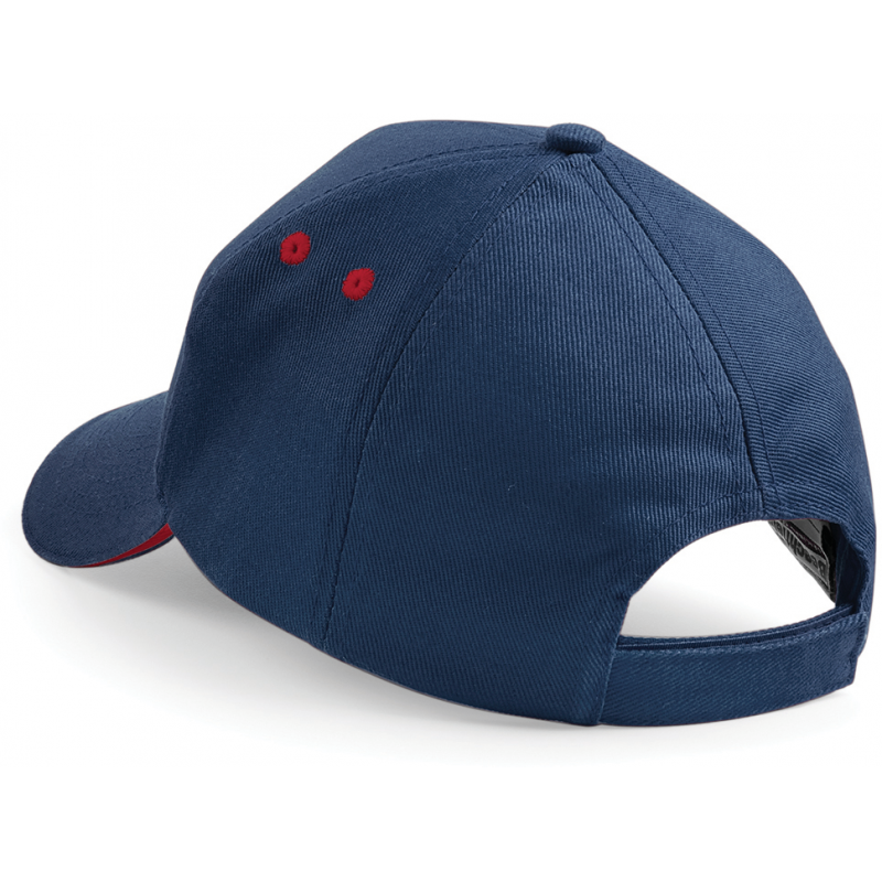 Casquette ultimate à 5 panneaux sandwich contrasté