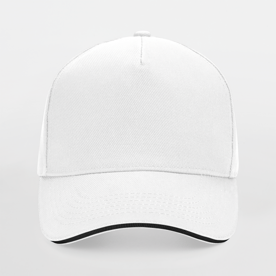 Casquette ultimate à 5 panneaux sandwich contrasté