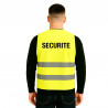Gilet fluo haute visibilité Sécurité
