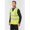 Gilet adulte haute visibilité unisexe – Sécurité et confort au travail