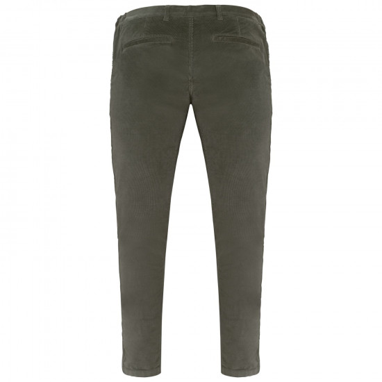 Pantalon homme écoresponsable – Velours éco côtelé confortable