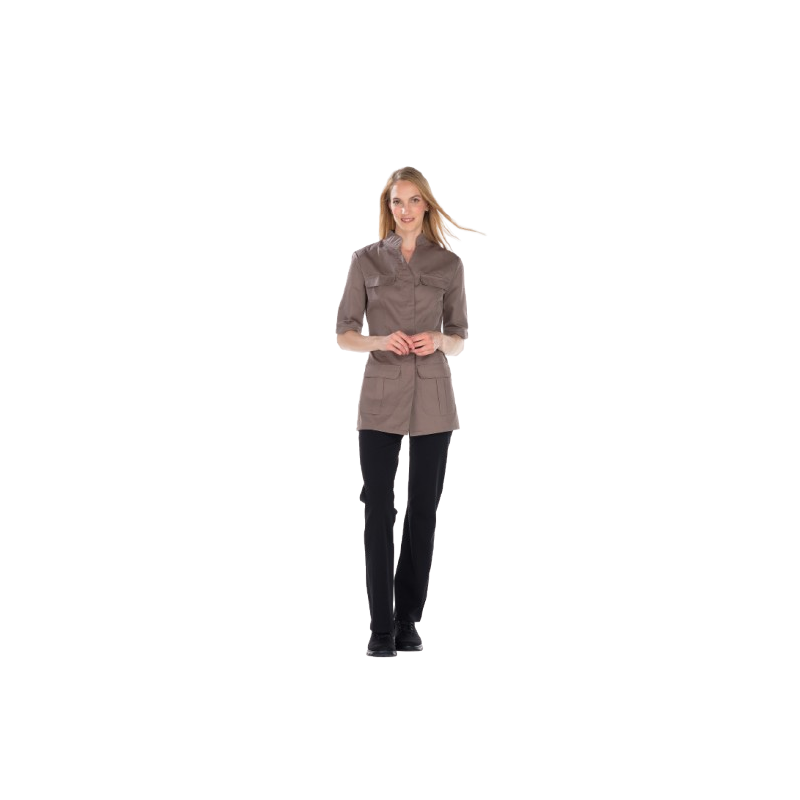 Tunique professionnelle femme SHANA – Poches et confort optimal