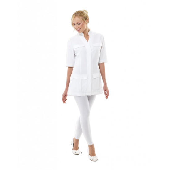 Tunique professionnelle femme SHANA – Poches et confort optimal