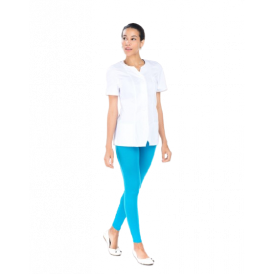 Tunique femme MARIE – Manches courtes, poches fonctionnelles