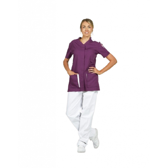 Tunique femme UMA – Confort et poches pour usage professionnel