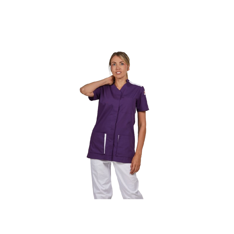 Tunique femme UMA – Confort et poches pour usage professionnel