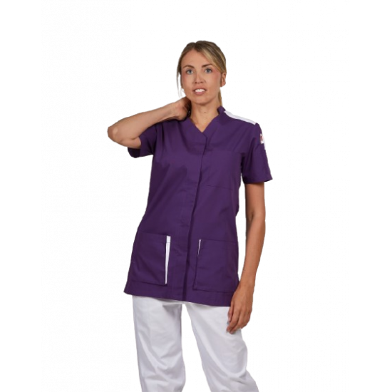 Tunique femme UMA – Confort et poches pour usage professionnel