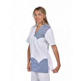 Tunique femme GAELLE – Confort et poches pour le travail (2)