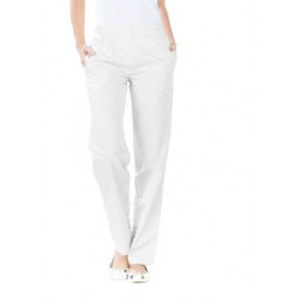 Pantalon MAX REMI CONFECTION blanc polycoton